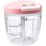 Hand Pulled Speedy Chopper | Vegetable & Meat Chopper Grinder Random Color - Image 5