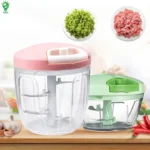 Hand Pulled Speedy Chopper | Vegetable & Meat Chopper Grinder Random Color - Image 3