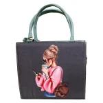 Elegant Handbag for Women with Artistic Print | Stylish Tote for Everyday & Casual Use - Image 5