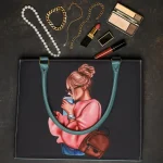 Elegant Handbag for Women with Artistic Print | Stylish Tote for Everyday & Casual Use - Image 8